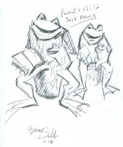 parent and child book frogs 1-14  beau smith003