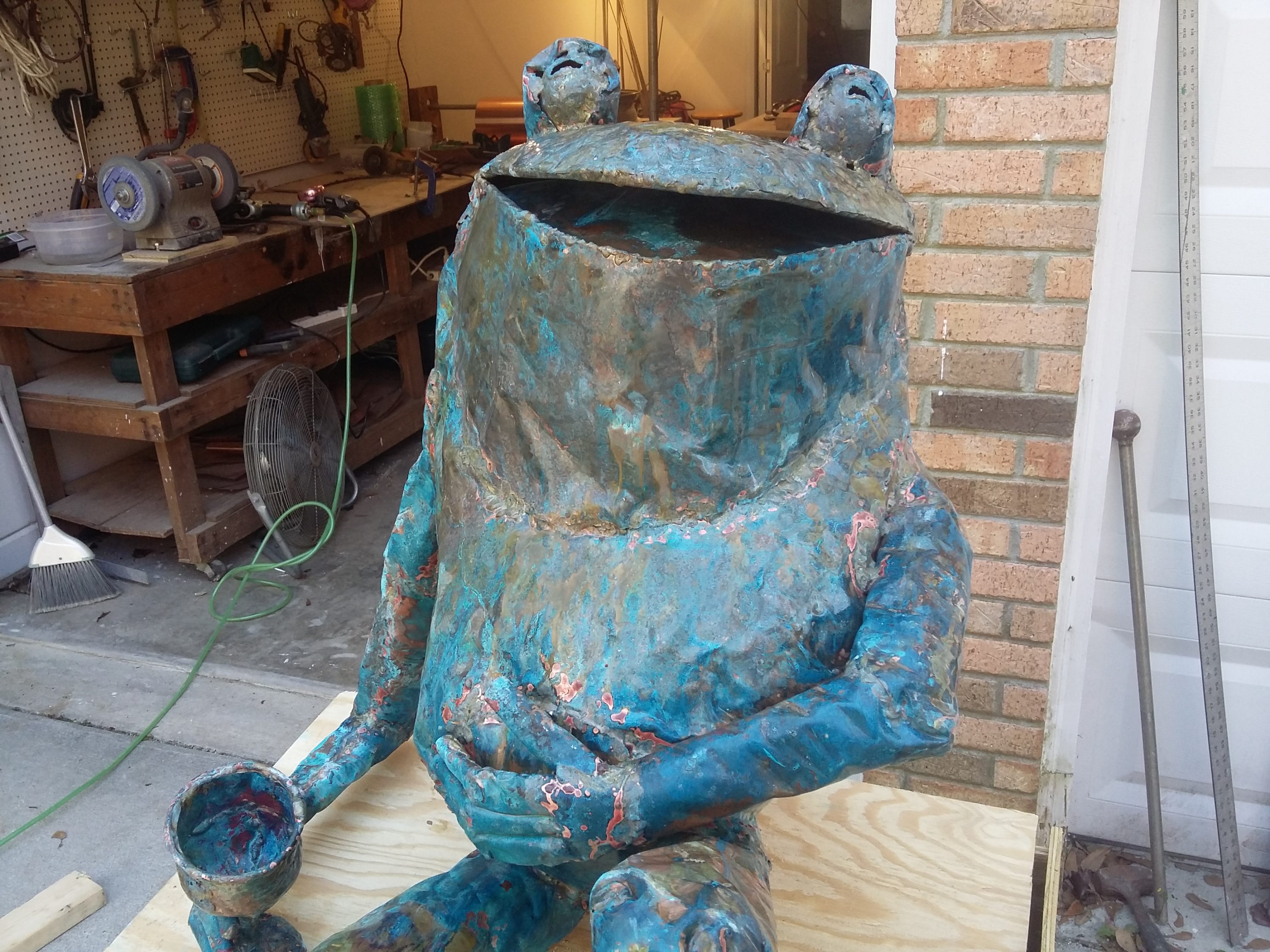 beau smith copper frog