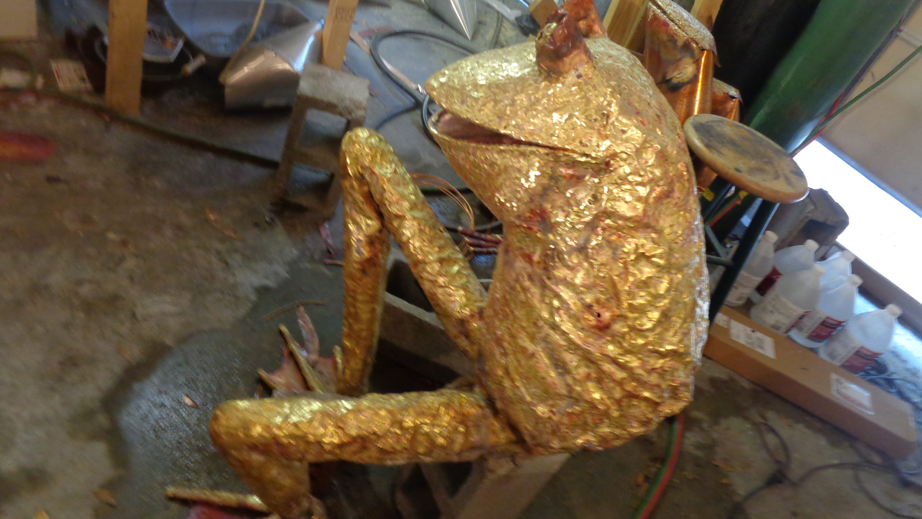 bronze Frog