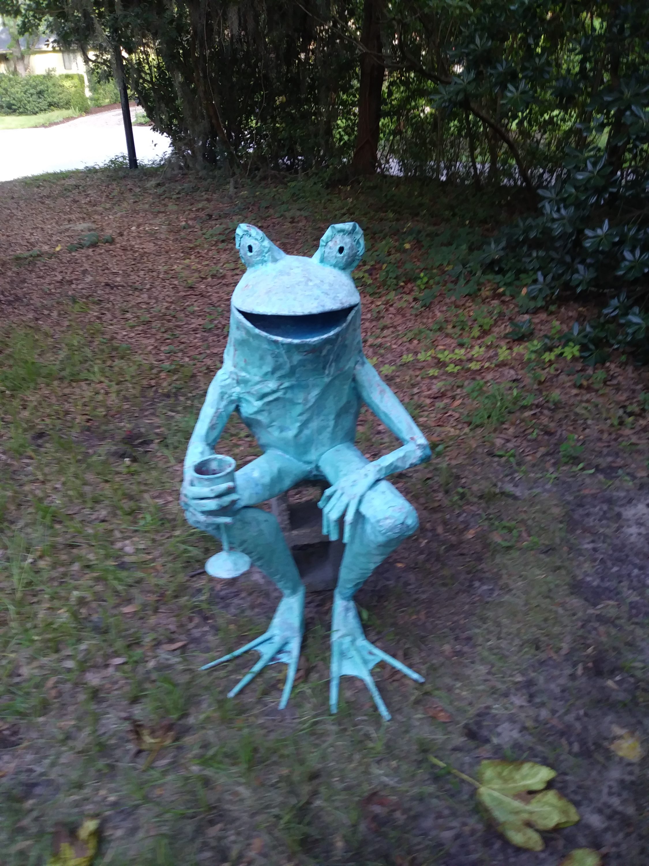 beau smith frog sculpture 8-1-17 (14)
