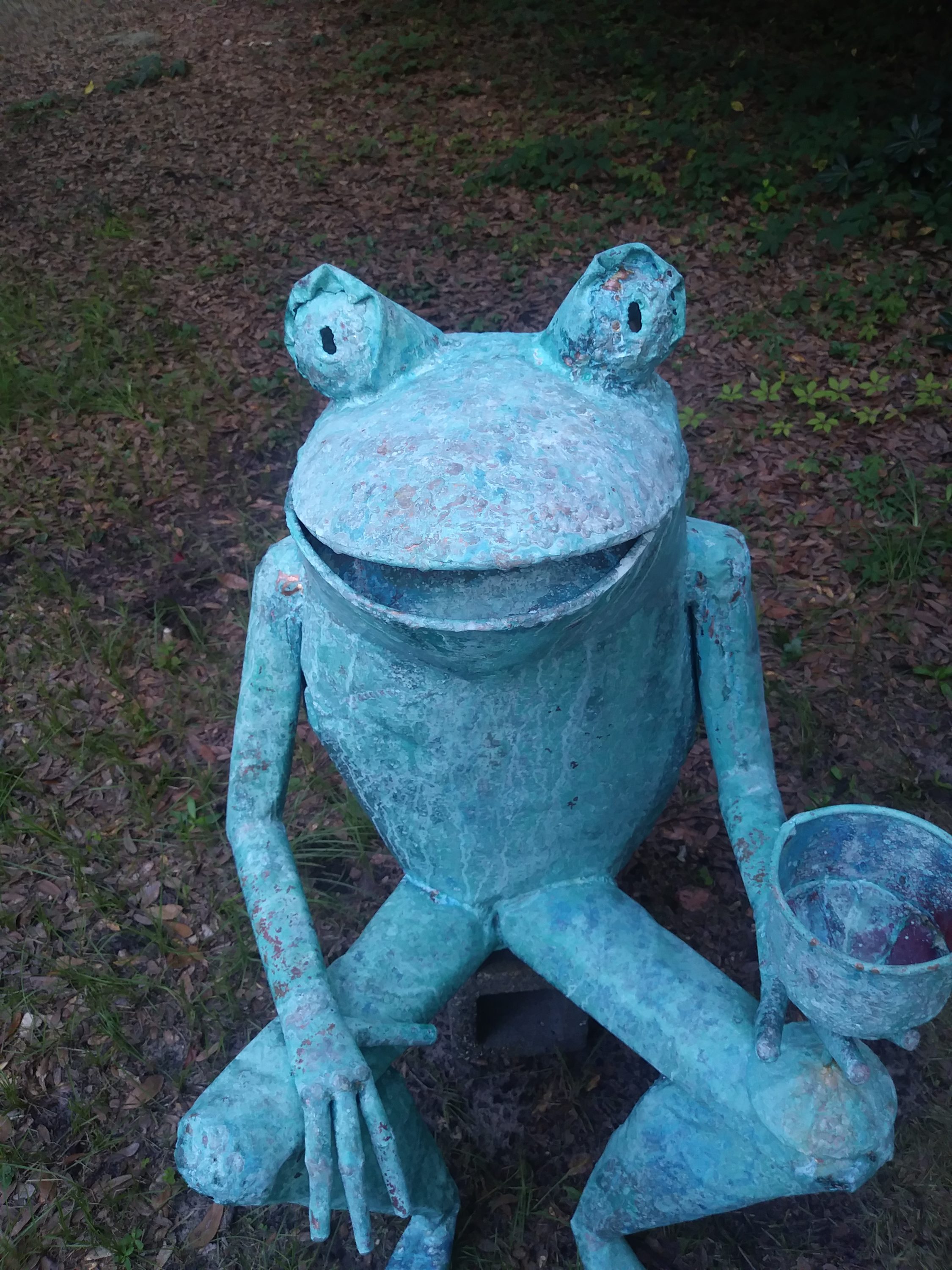 beau smith frog sculpture 8-1-17 (5)