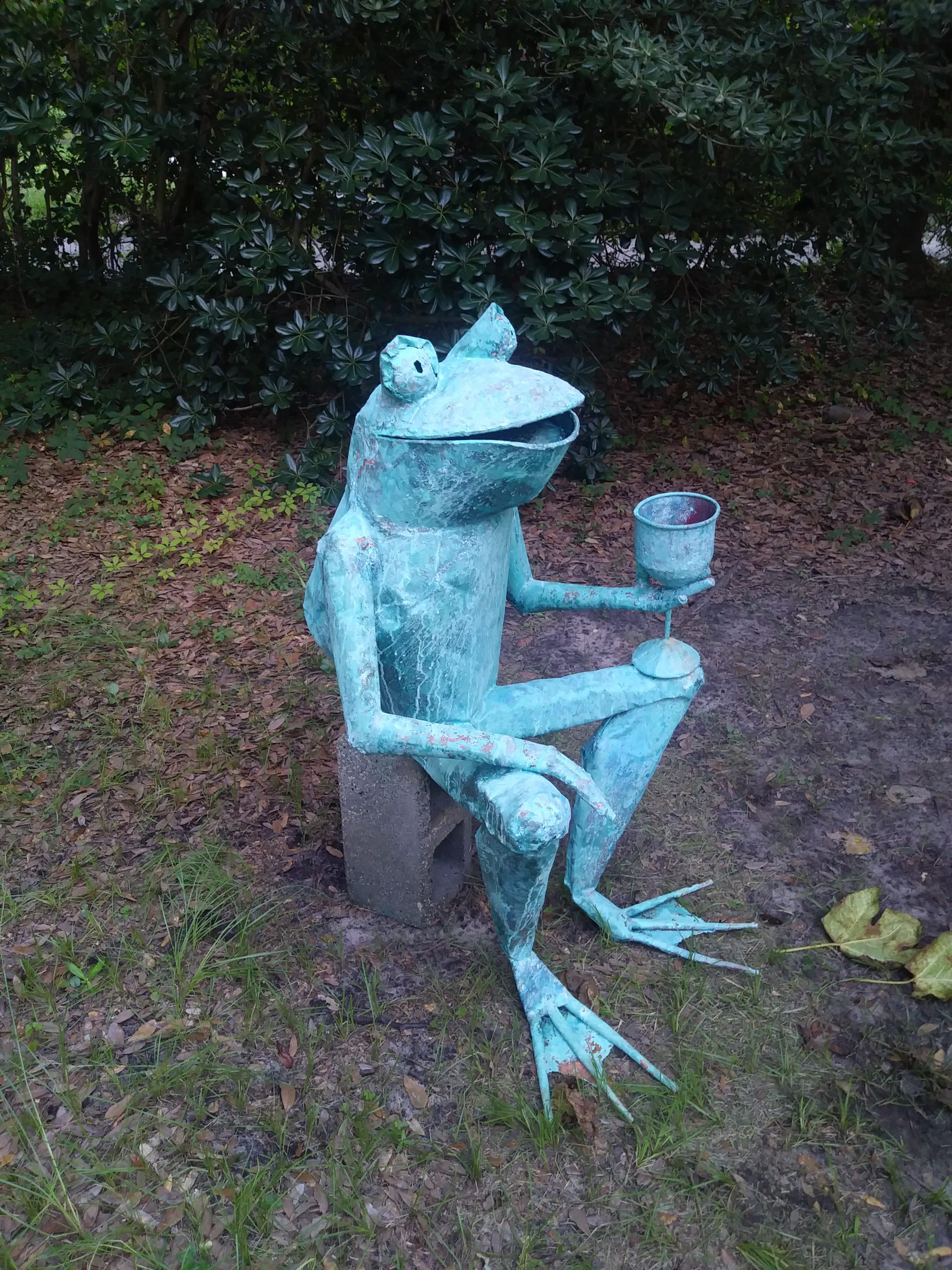 beau smith frog sculpture 8-1-17 (7)