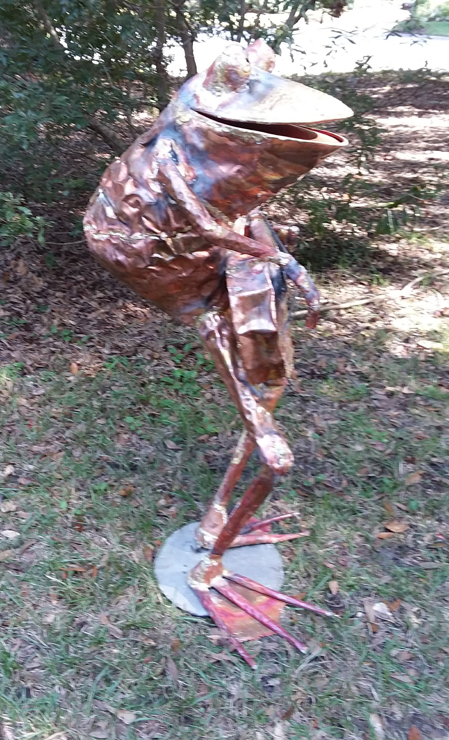 banjo frog sculpture beau smith 2017 (1)