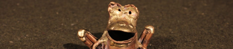 Thumb Sized Squat Frog #1